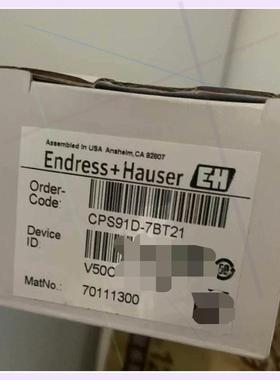 非实价议价议价E+H ph电极,CPS91D-7BT21全新原装日期标价出议价