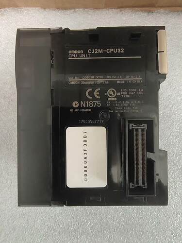 议价OMRON 欧姆龙  CJ2M-CPU32  实物拍摄  功议价