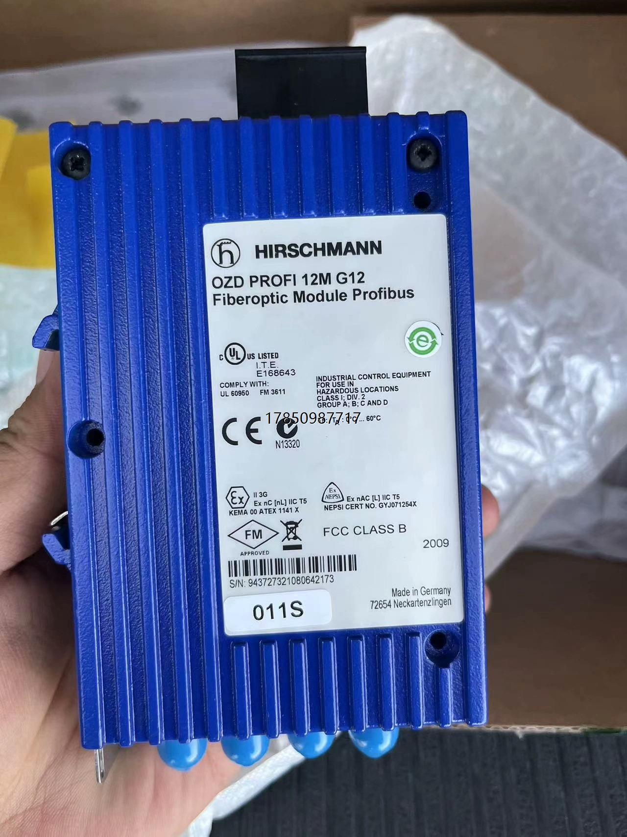 议价德国赫思曼原厂 profibus 通讯 OZD PROFI议价