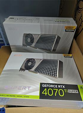 非实价议价议价微星RTX4070Ti super EXPERT大神16G议价非实价议