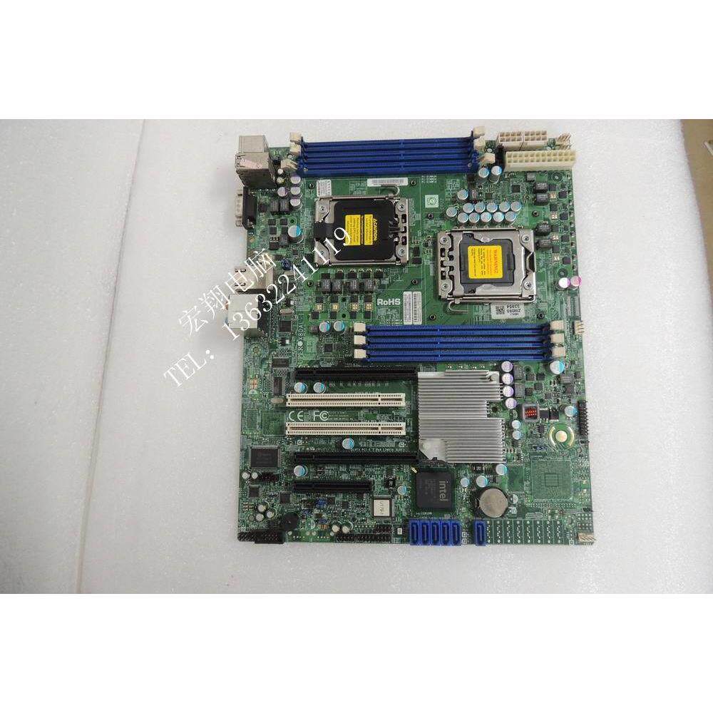 非实价议价议价现货~ X8DAL-I 双路X58工作站主板 1366针支持56系