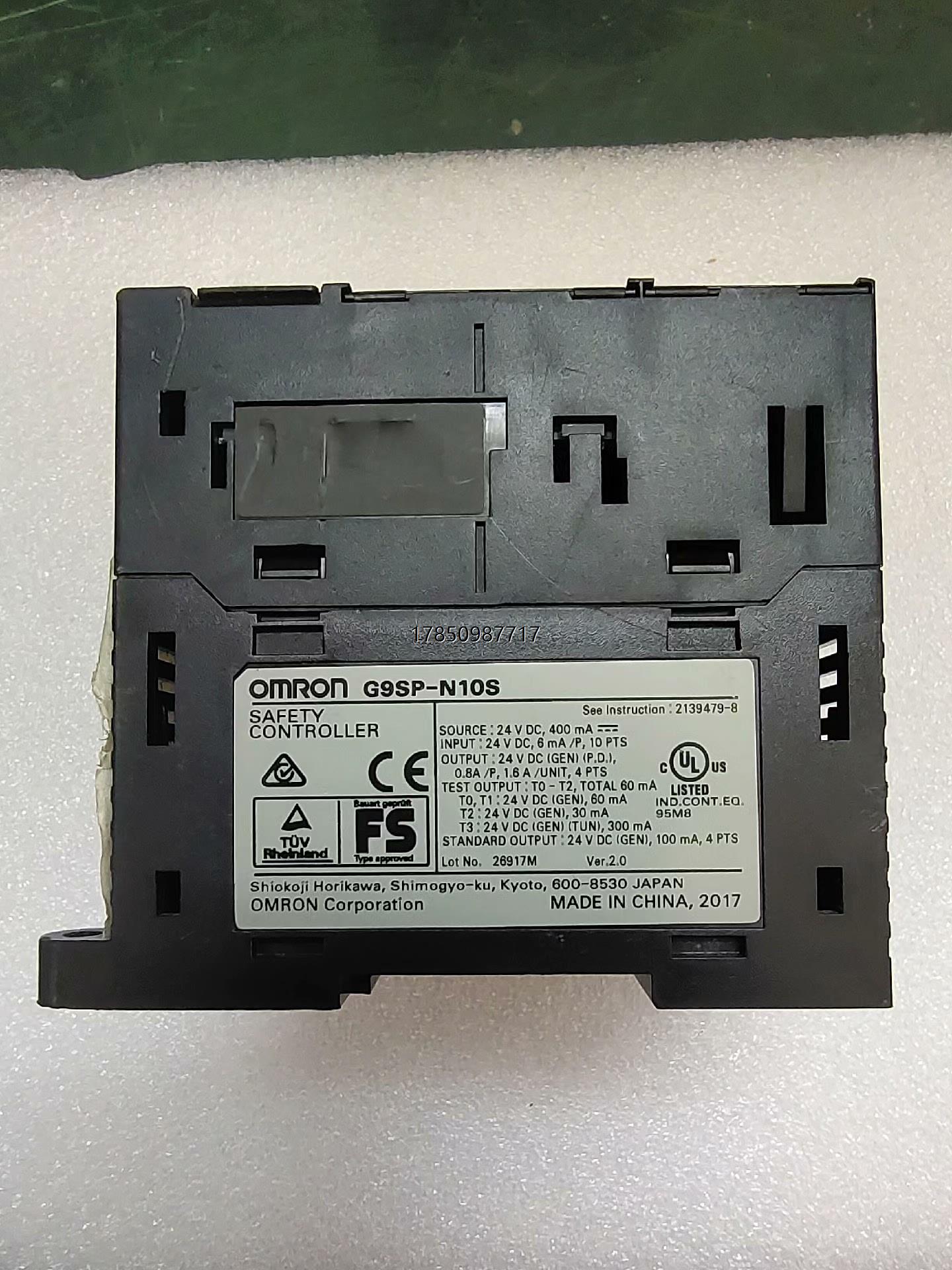 议价OMRON 欧姆龙  G9SP-N10S  实物拍摄  功能议价