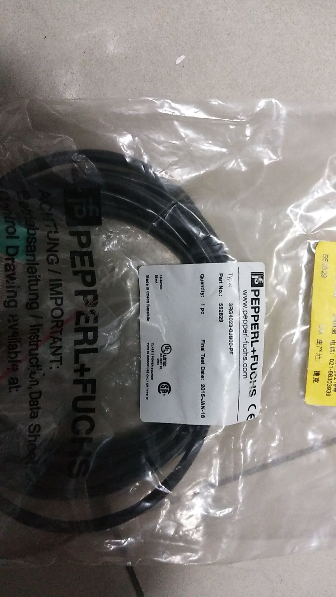 议价全新原装正品倍加福 3RG4023-0JB00-PF  现货*议价议价