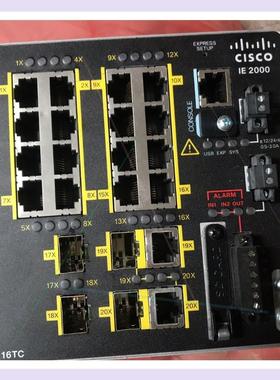 非实价议价议价CISCO思科交换机IE2000 16TC,二手拆机,成色好议价