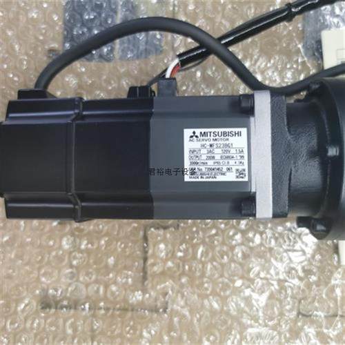 非实价议价议价询价议价三菱伺服电机 HC-MFS23BG1 比速1:5 质保