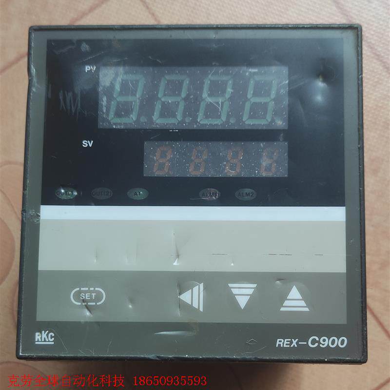 非实价议价议价RKC日本温控器REX-C900拆机旧货成色如图包功能完