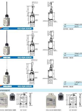 非实价议价议价询价供应全新GSEE行程开关GSLS-KQ40-2E2R/81 GSLS