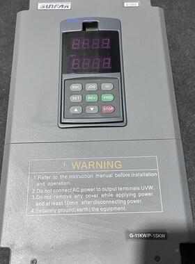 非实价议价议价SUNFAR四方E380变频器11/15KW成色漂亮功能包好议