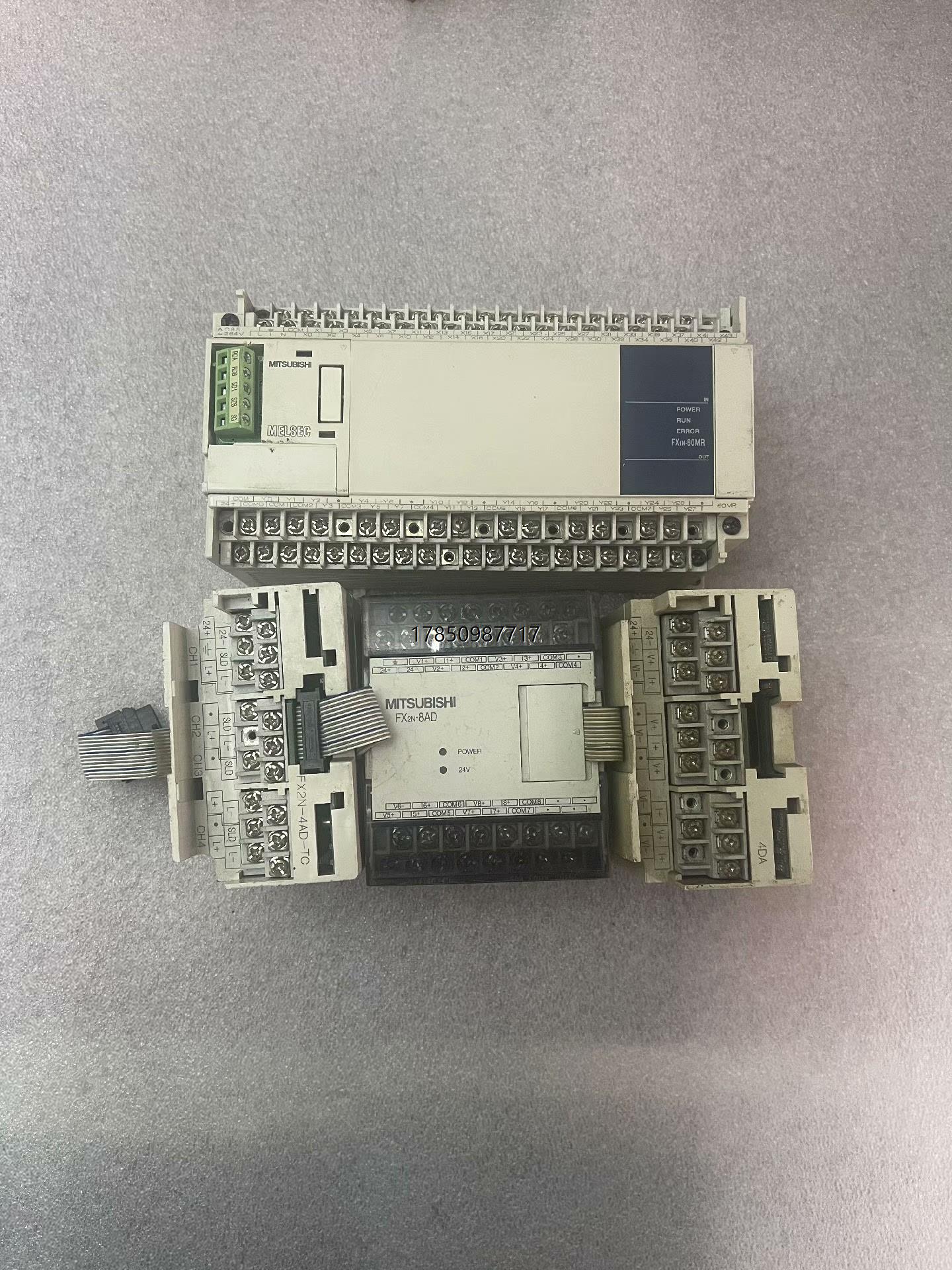 议价三菱PLC模拟量拓展模块FX2N-4AD-TC议价