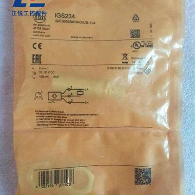 非实价议价议价议价原装全新IFM IGS234 IGK3008BANKG/US-104 欢