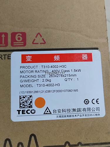 议价全新原装台安变频器 T310-4002-H3C，顺丰包邮议价