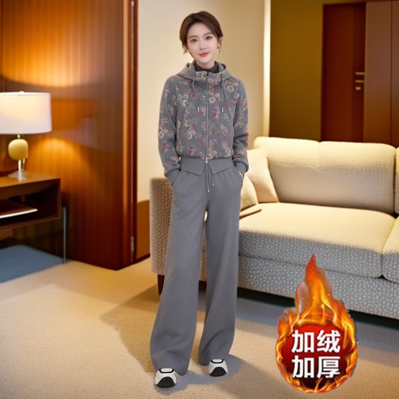 休闲运动套装女春秋新款