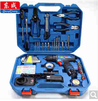 东成锂电钻WJZ1201TS充电式手电钻电动螺丝刀双电桌越款