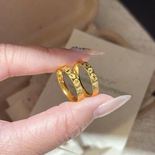 添爵珠宝 凯蒂猫kt猫黄金戒指 可爱小猫招财暴富指环 足金999
