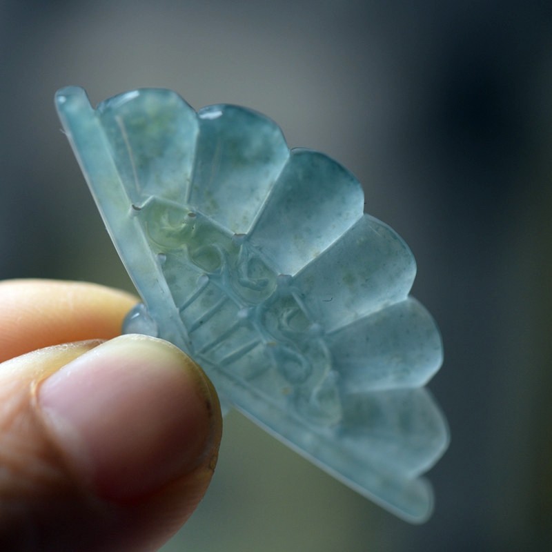 翡翠玉石小扇子吊坠 A货仿古玉扇子雕件颈饰挂件钥匙坠 保真送证,珠宝/钻石/翡翠,颈饰,淘宝优惠券,粉丝福利购,淘宝优惠卷