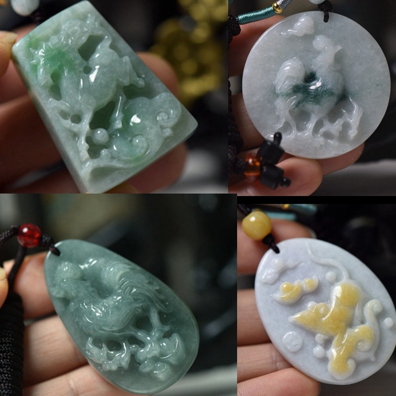 缅甸天然翡翠A货玉石十二生肖吊坠本命年玉器龙猪蛇虎牛羊马猴狗,珠宝/钻石/翡翠,颈饰,淘宝优惠券,粉丝福利购,淘宝优惠卷