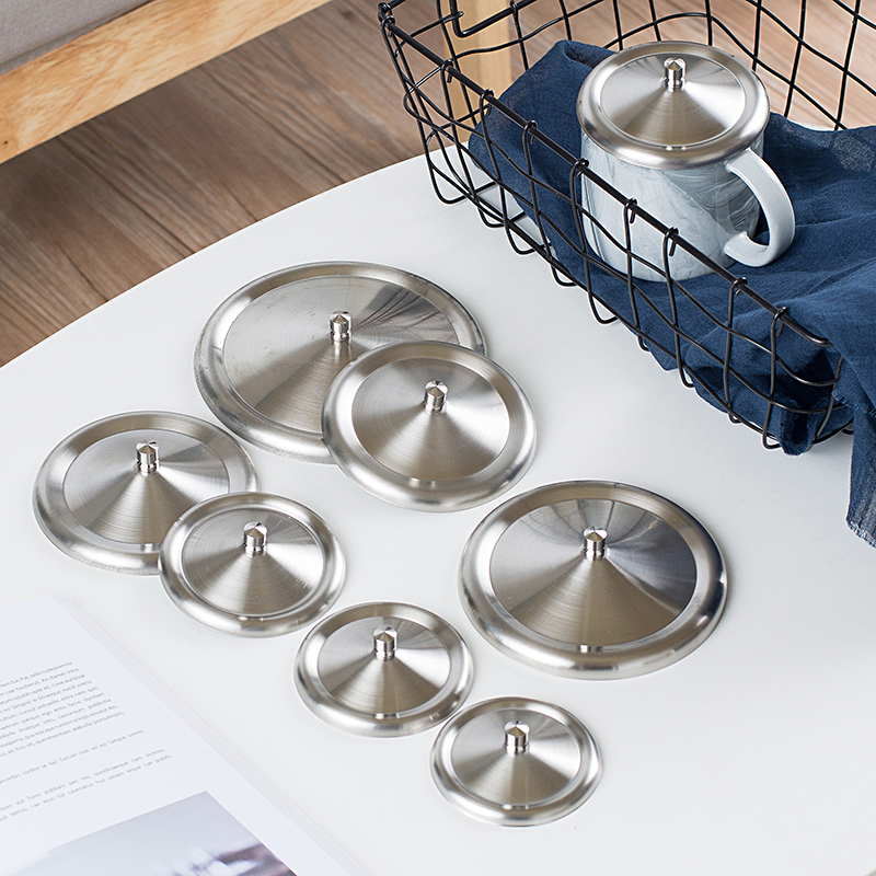 通用不锈钢杯盖大号水杯