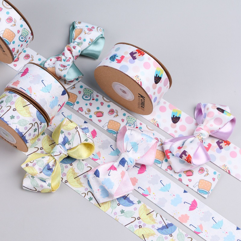 雨伞雪糕茶壶绸带丝带织带缎带