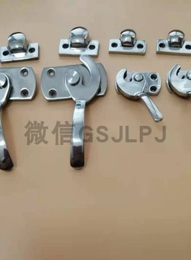 LS10-Z-YSUS304不锈钢冷冻库迫紧密闭门把手 烤箱密封旋转拉手