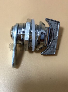 MS715-1旋钮锁 手柄锁 小圆锁 电箱机箱门锁 开关箱柜转舌锁
