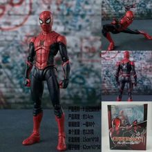 蜘蛛侠超可动手办漫威hottoys人偶玩具SHF模型英雄远征限量珍藏版