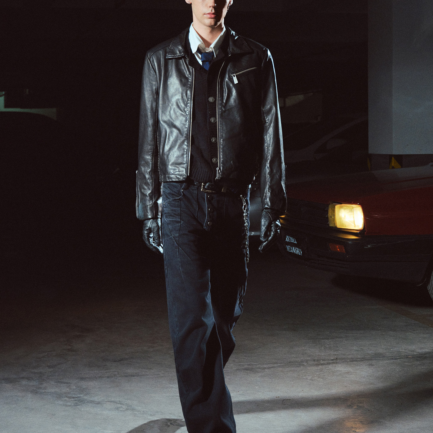 【XSPACE】RICHILL MELANCHOLY丨头层牛皮重磅水洗皮衣夹克外套