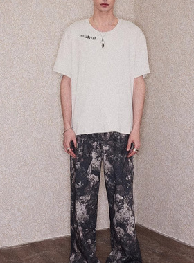 【XSPACE】RICHILL MELANCHOLY丨My Smile ls A Rifle螺纹T恤短袖