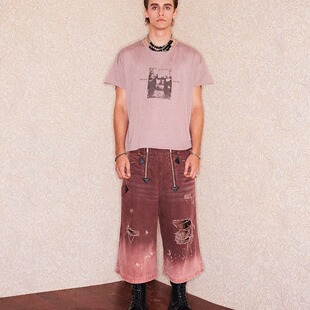 【XSPACE】RICHILL MELANCHOLY丨 25SS胶囊 羊毛印花T恤短袖超薄