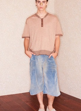 【XSPACE】RICHILL MELANCHOLY 丨25SS胶囊 水洗灯芯绒七分裤短裤