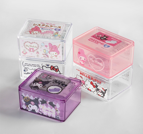 日本hellokitty凯蒂猫防尘收纳盒