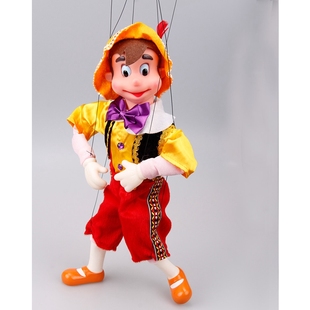 匹诺曹提线木偶公仔皮诺曹玩偶童话玩具人偶演出活动生日礼物出口