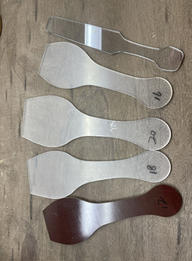 宜兴紫砂壶制作工具，塑料 有机 胶木 拍子