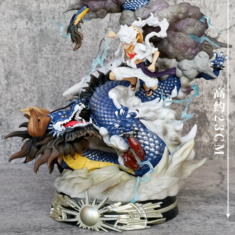 新款路飞vs凯多手办生日礼物