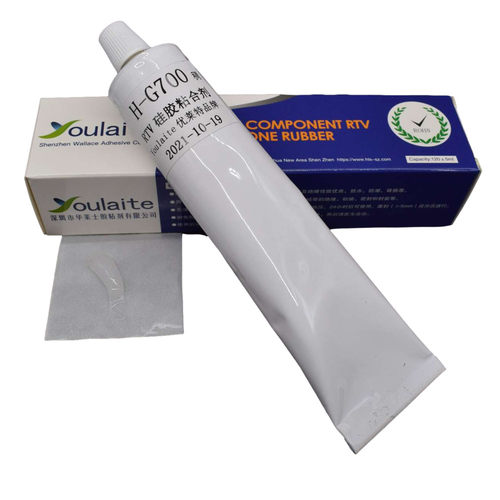 H-G700稠 硅胶粘接硅胶塑胶铝材玻璃慢干硅胶粘合剂1只装