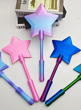 跨境爆款3D打印新品Pay Wand 非接触式支付星光魔法棒五角星卡夹