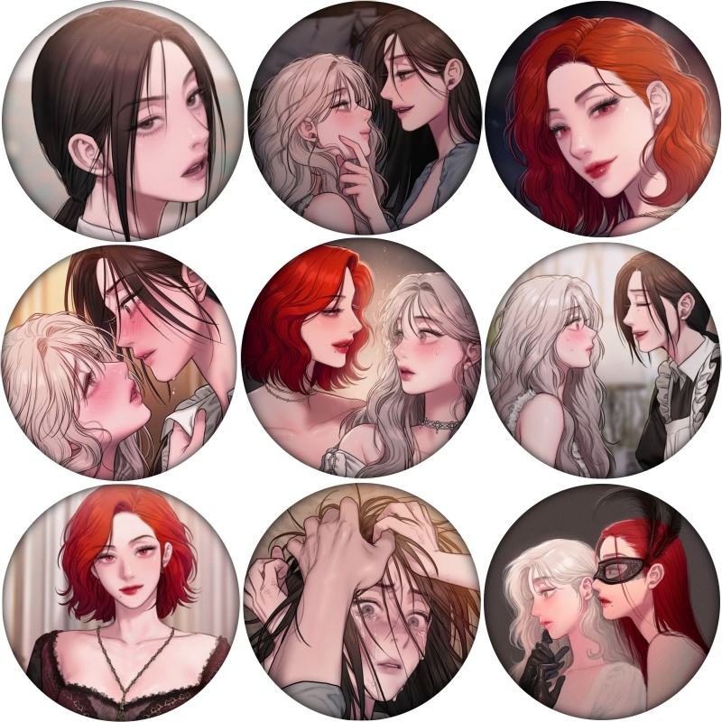 莉莉安娜Lily二次元呆萌The铃兰书包吧唧OfValley胸针徽章