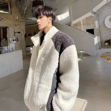 2021羊羔毛加厚立领宽松休闲冬季加棉外套D05P115，男装棉衣，星座312B-1