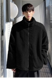 2021新款派克风加厚青年外穿流行宽松冬季羊羔毛外套D01P115，男装棉衣，星座312B-1