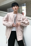 2023春季潮款立领宽松夹克简约韩风大版外套时尚潮款单衣D87P95，男装夹克，星座312B-1