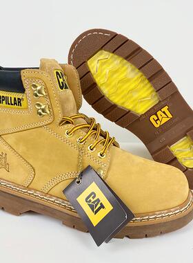 QIBU CAT SERIES大黄靴男士秋冬新款网红同款工装鞋子户外休闲