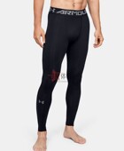 1291326 高弹速干训练黑色长裤 安德玛 UA男子运动健身跑步紧身裤
