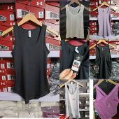 吊带1362867 安德玛UA女子弹力速干运动训练背心无袖 Under Armour