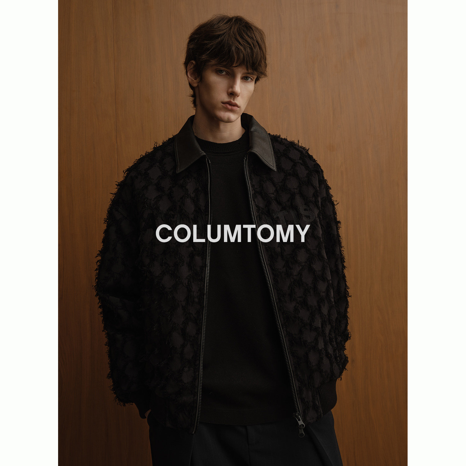 90白鸭绒翻领羽绒服2025冬季新款老钱风高级感外套加厚保暖短款男