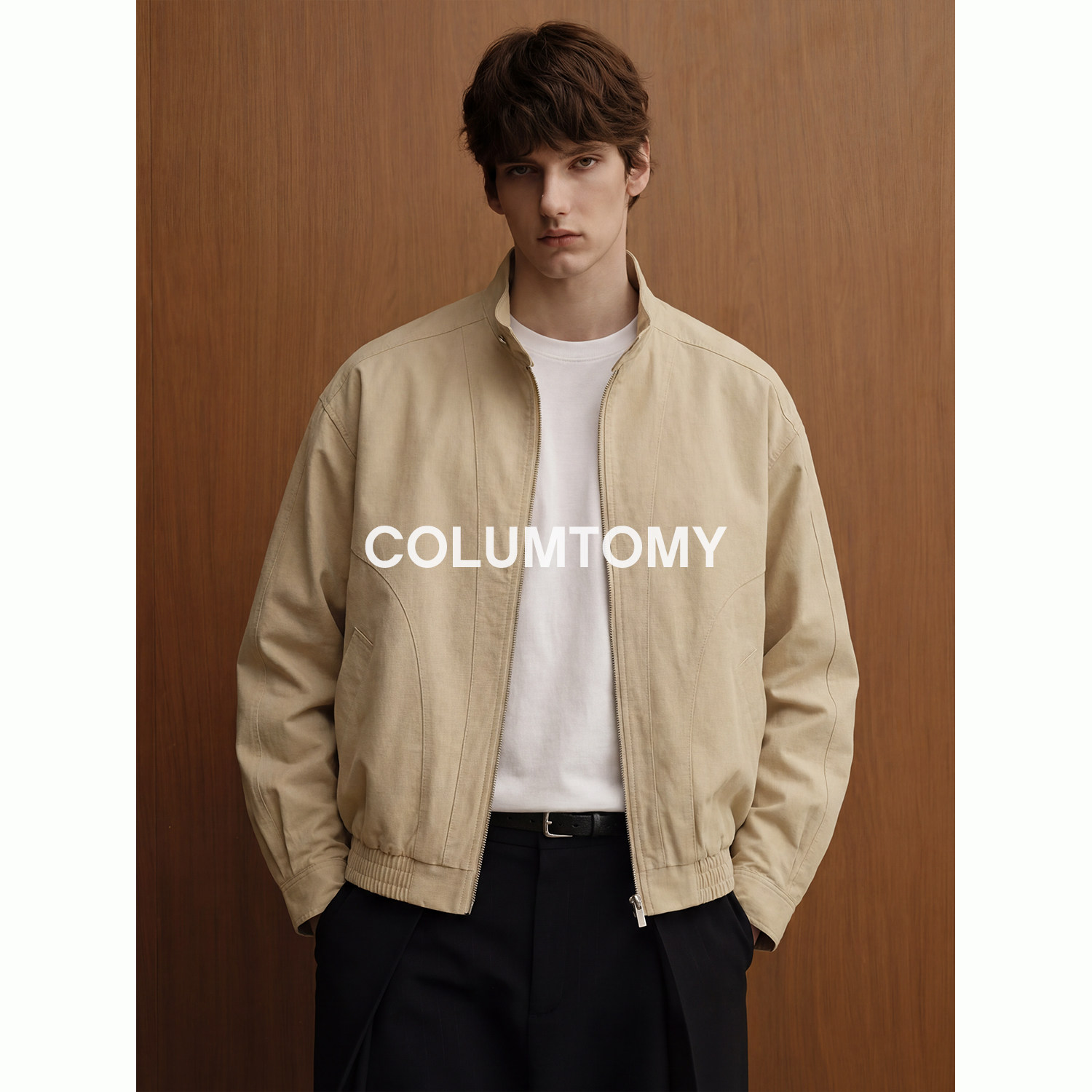 【G9哈林顿】春季新款男士老钱风外套Cleanfit休闲高级感痞帅夹克