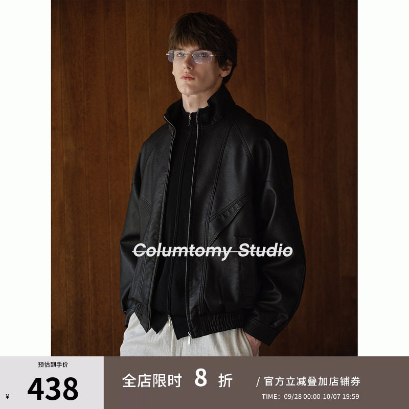 老钱风皮衣外套2026秋季新款Cleanfit男士美式休闲夹克高级感痞帅