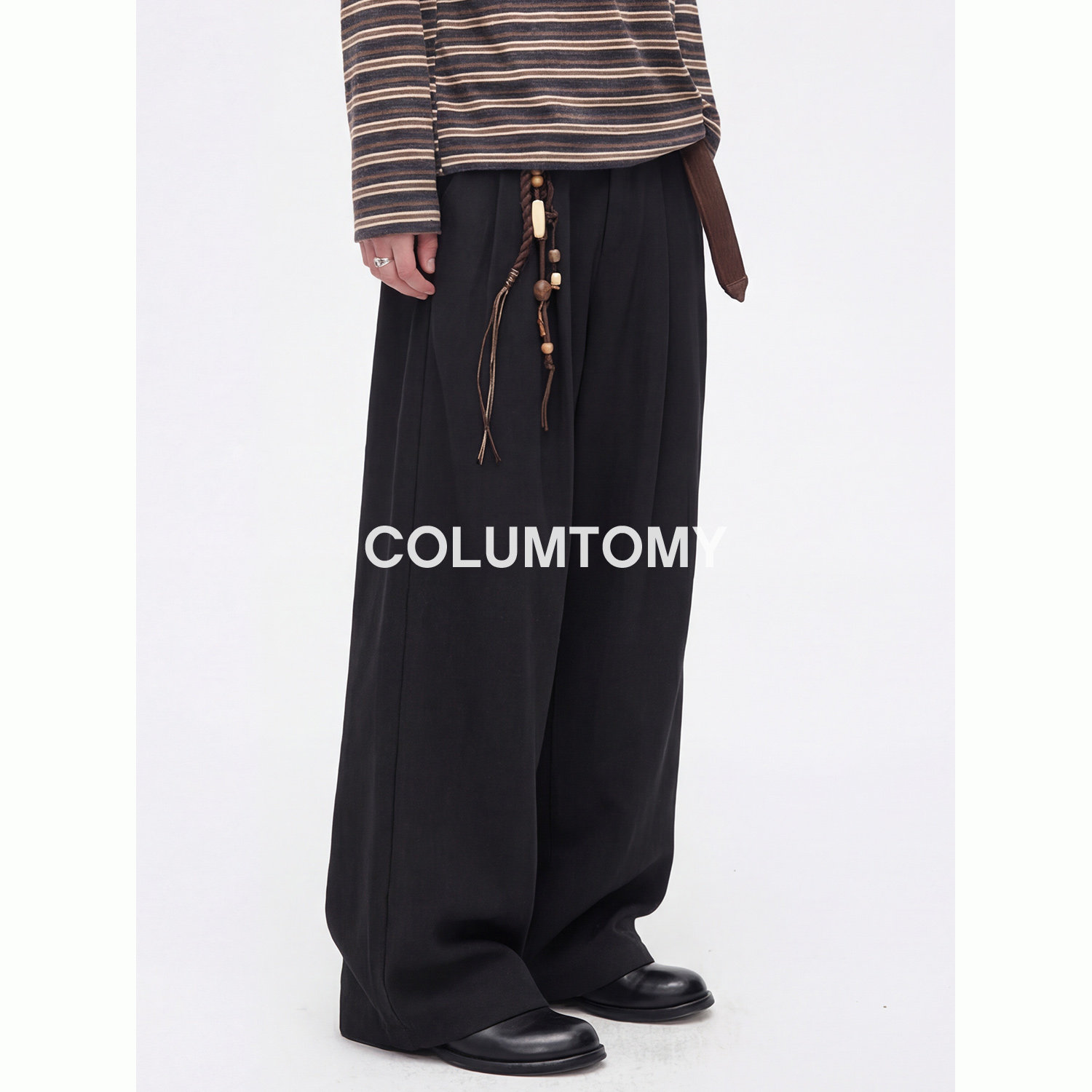 美式直筒2026春秋季新款高级感cleanfit男士老钱风通勤休闲长裤子