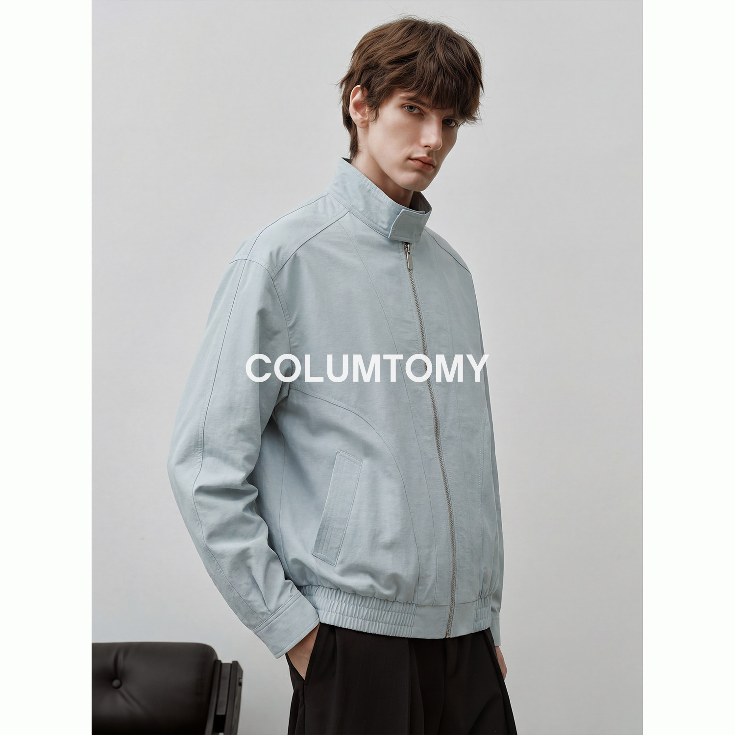 【G9哈林顿】春季新款男士老钱风外套Cleanfit休闲高级感痞帅夹克