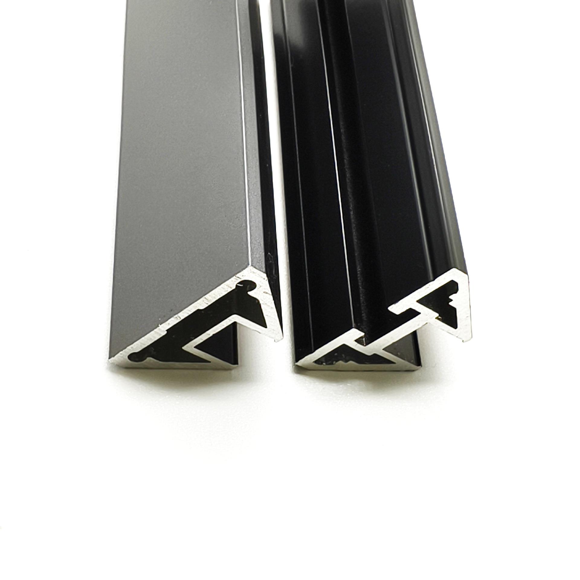 40系统厨房极简推拉门铝合金型材窄边卫生间平开门铝材现货