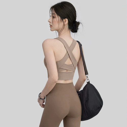 美背运动内衣高强度防震瑜伽文胸