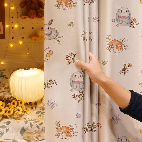 学生宿舍床帘遮光布上下铺女床铺男简约下桌帘子寝室上铺窗帘床围